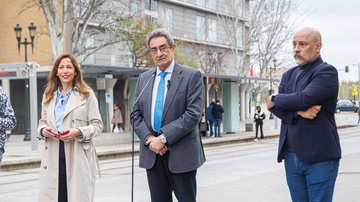 La ampliación del horario del tranvía los fines de semana es una exigencia que Vox llevó a la negociación del Presupuesto de 2025 para Zaragoza