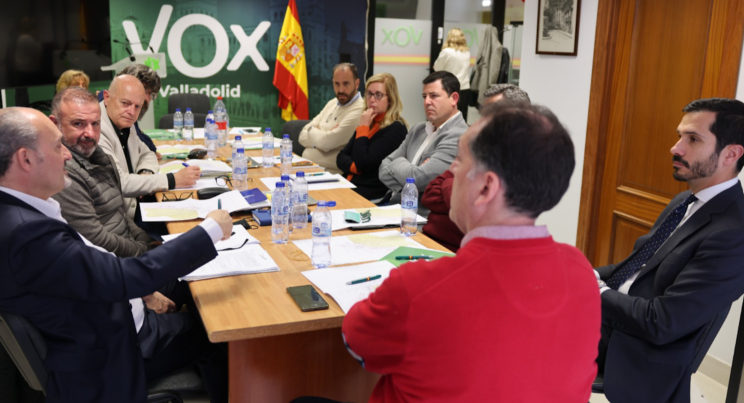 Cuevas lleva la voz de Mijas a la reunión nacional de seguridad de VOX