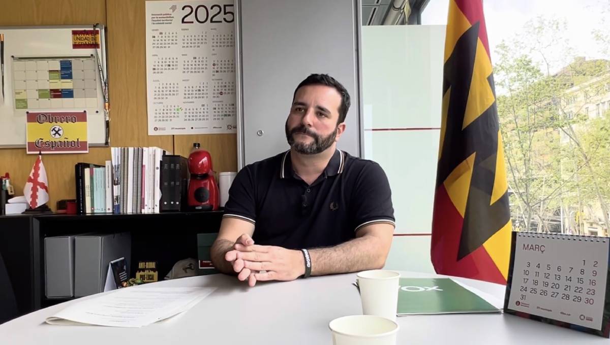 Jordi de la Fuente: "En Sant Adrià, los vecinos se sienten abandonados por el PSC y encuentran respuesta en VOX"