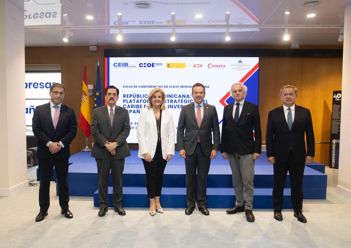 El ministro de Industria y Comercio de República Dominicana presenta en CEOE oportunidades en sectores clave|CEOE