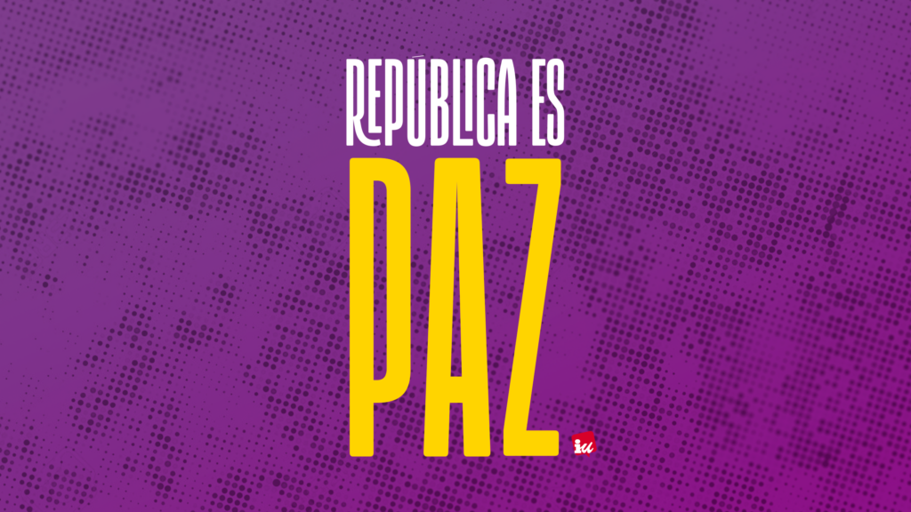 República es PAZ – 14 de abril
