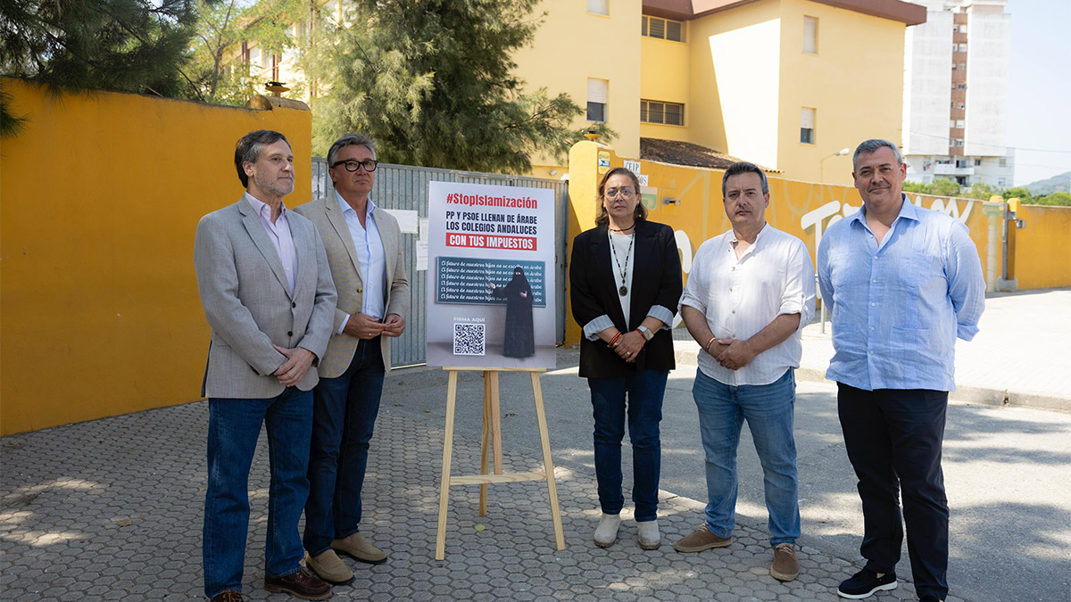 VOX denuncia la celebración de la fiesta del cordero en un colegio público de Algeciras como un ejemplo del “proceso de islamización planificado” en Andalucía