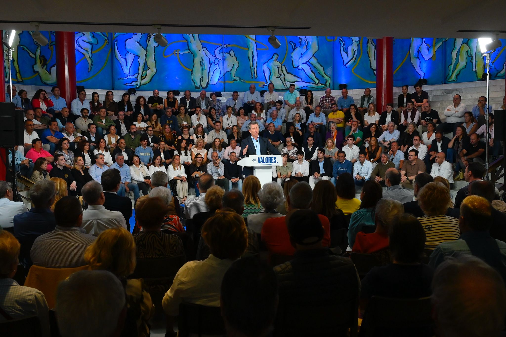 Alberto Núñez Feijóo en Santander