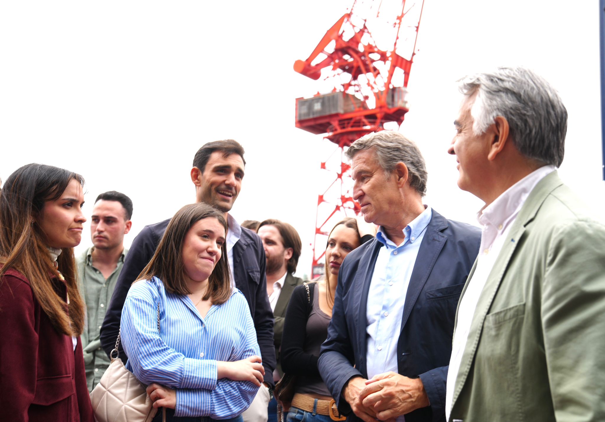 Alberto Núñez Feijóo en Bilbao