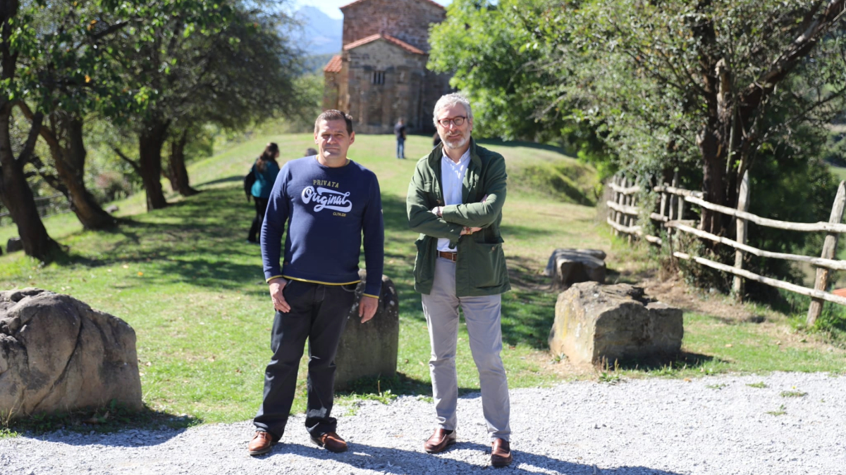 VOX lamenta la degradación del entorno de Santa Cristina de Lena: “Menos Llingua y más preservación del prerrománico”