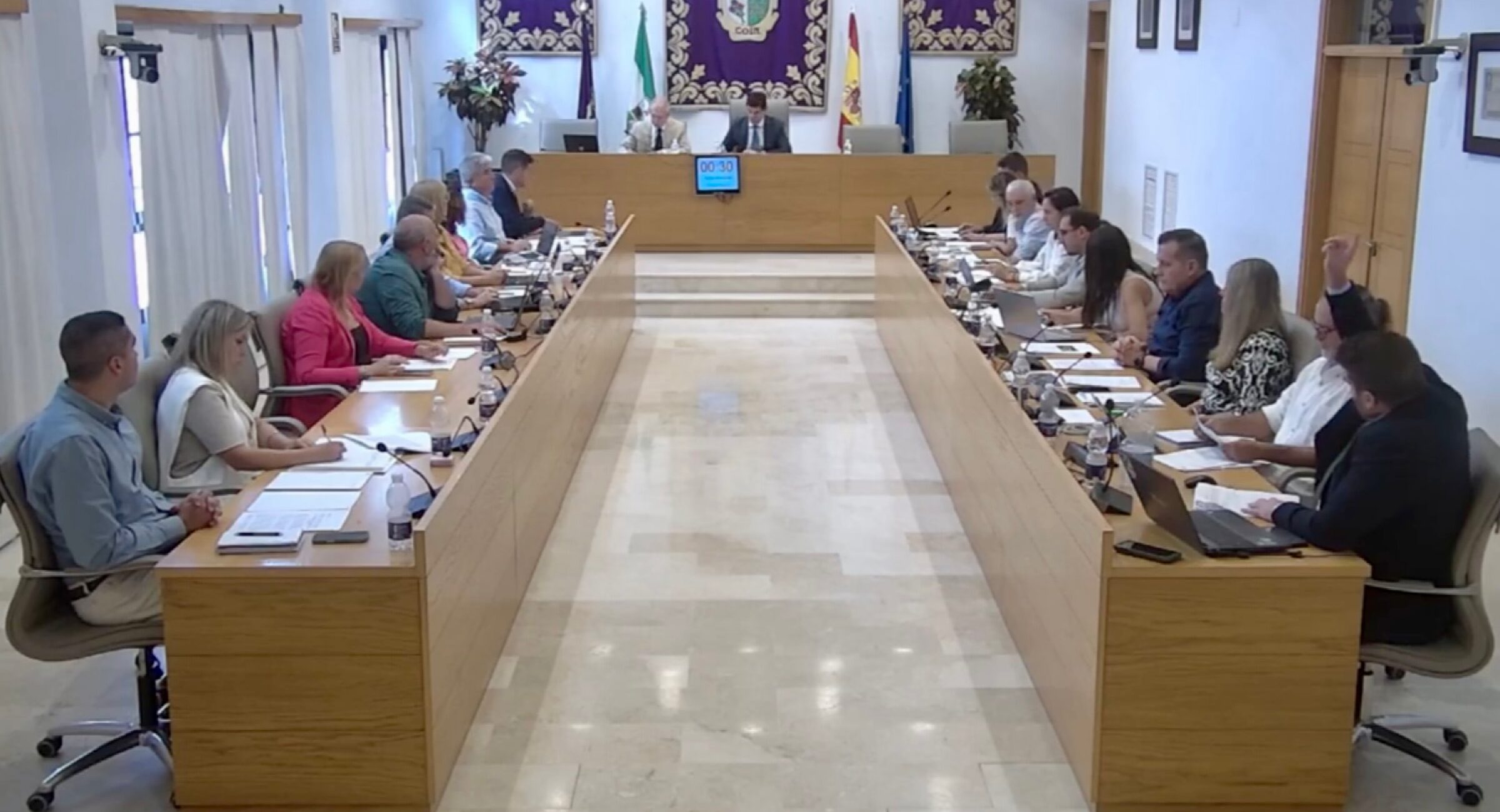 Luis Miguel Rivas: "Toda la izquierda, incluso la azul, se opone en Coín a frenar la ocupación ilegal"
