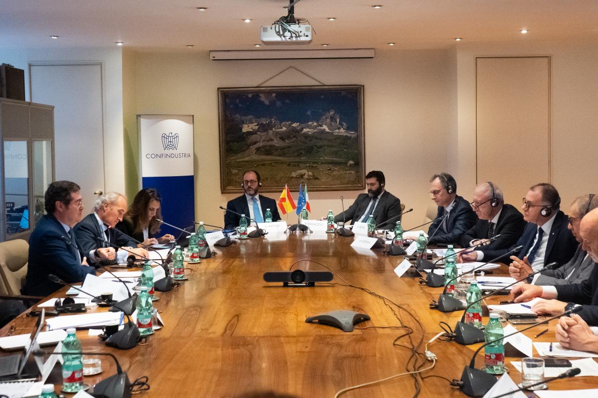 CEOE y Confindustria se reúnen esta semana en Madrid para analizar los retos de las empresas europeas y definir propuestas comunes en el actual contexto geopolítico