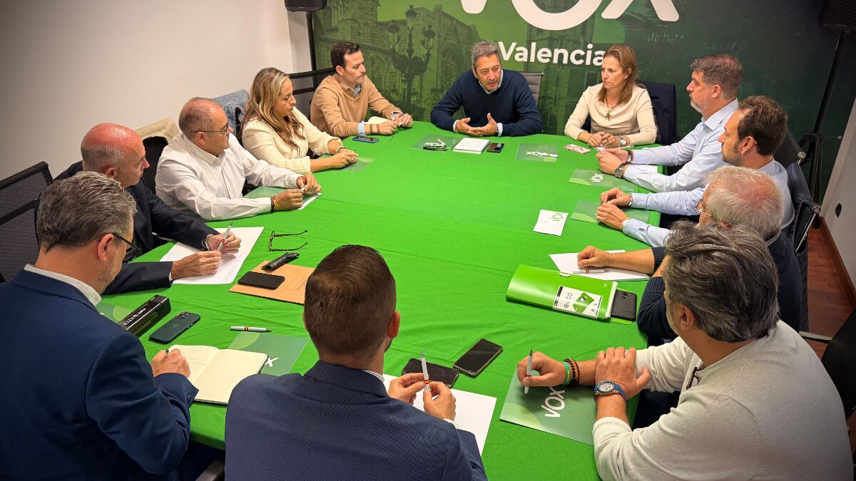 VOX Valencia analiza el estado de las coaliciones de gobierno que el partido mantiene en la provincia y avanza en nuevas propuestas en materia de rebajas fiscales y seguridad