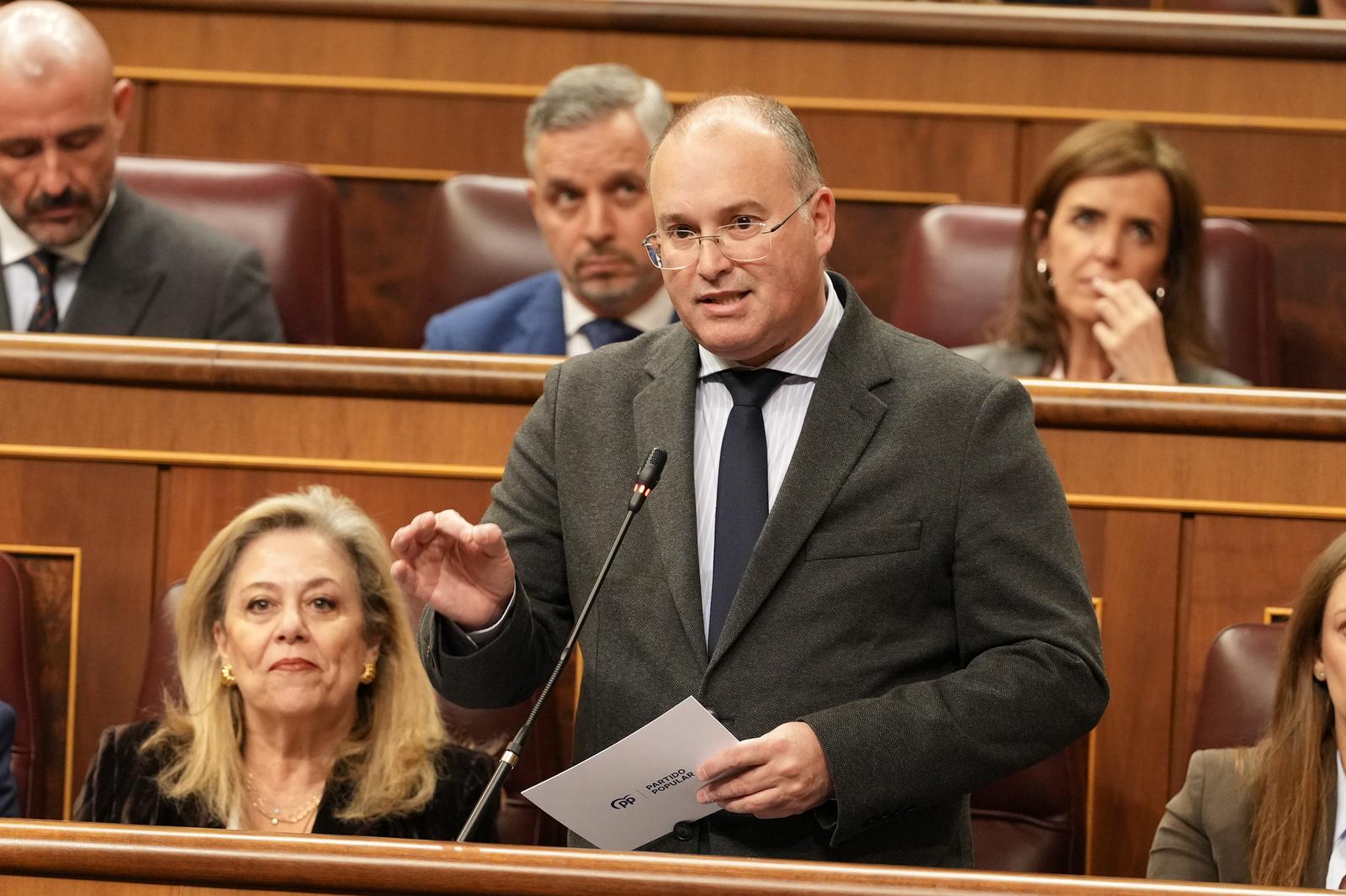 Miguel Tellado interviene en la Sesión de control al Gobierno 18.02.2026