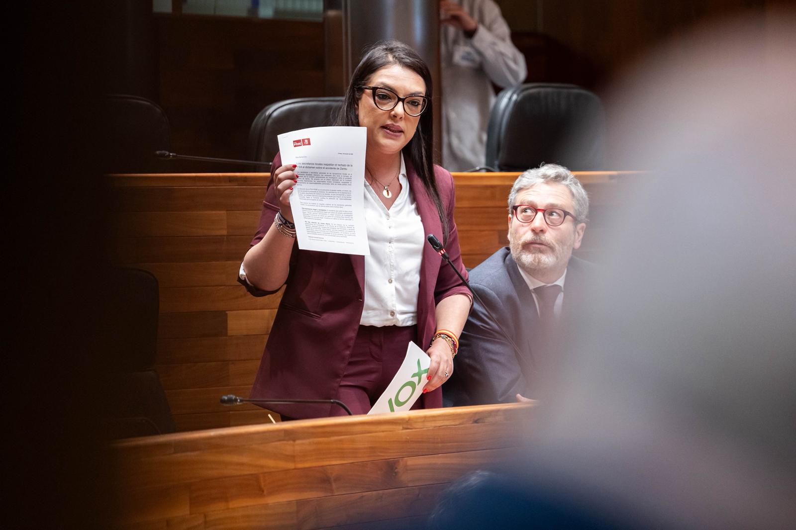 Carolina López desenmascara la ‘fuga’ de Barbón: “Se va a México para no dar la cara por las víctimas de Cerredo y la pésima gestión de su Gobierno”