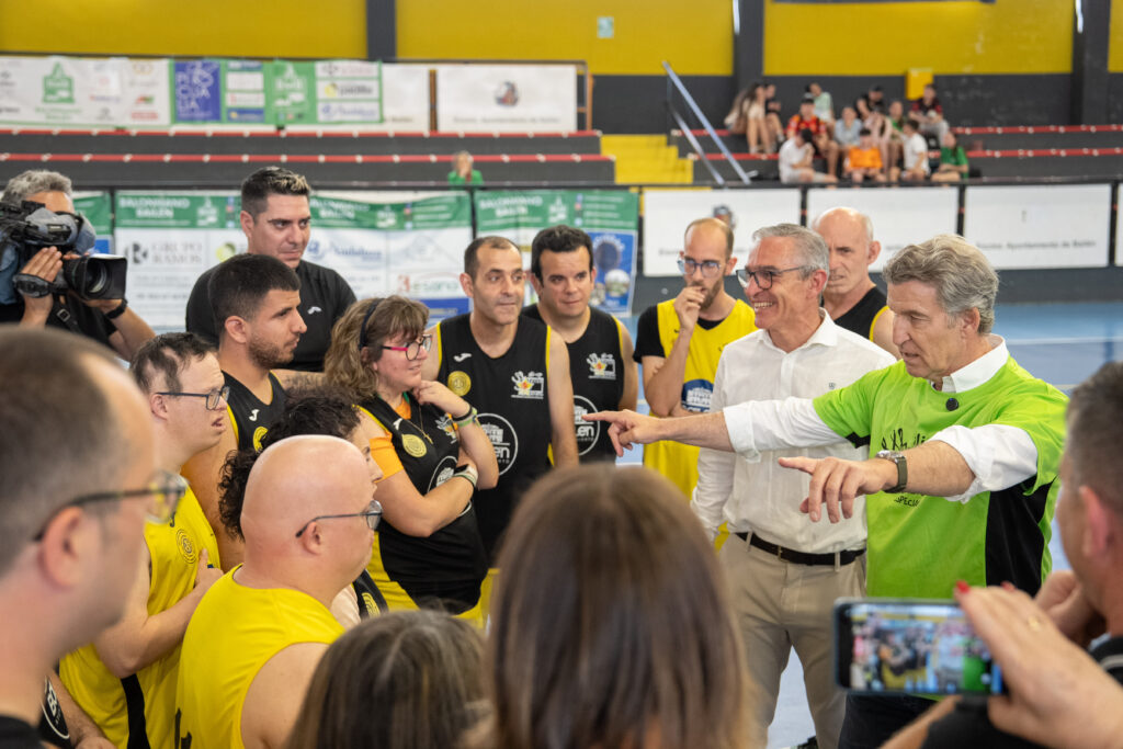 Feijóo, en su visita al Club Ali-Up Bailén 14.05.2026