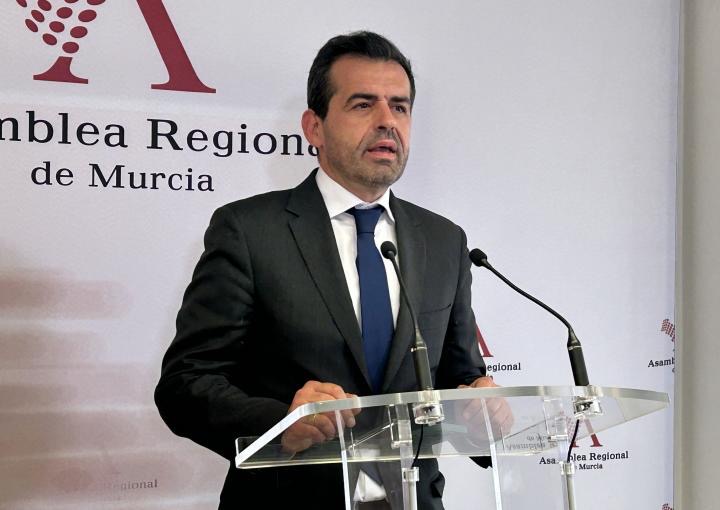VOX acusa al PP de pactar con el PSOE el bloqueo del debate sobre la Ley del Mar Menor en la Asamblea
