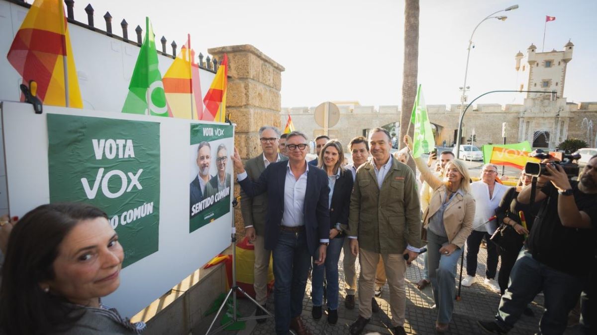 Manuel Gavira, en el acto previo de inicio de campaña: “Nos presentamos para cambiar el rumbo y llevar el sentido común a Andalucía”