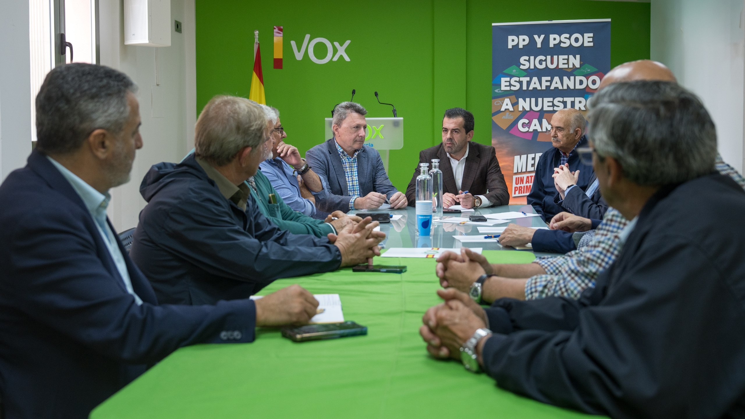 VOX propone debatir la próxima semana las tres reformas de la Ley del Mar Menor