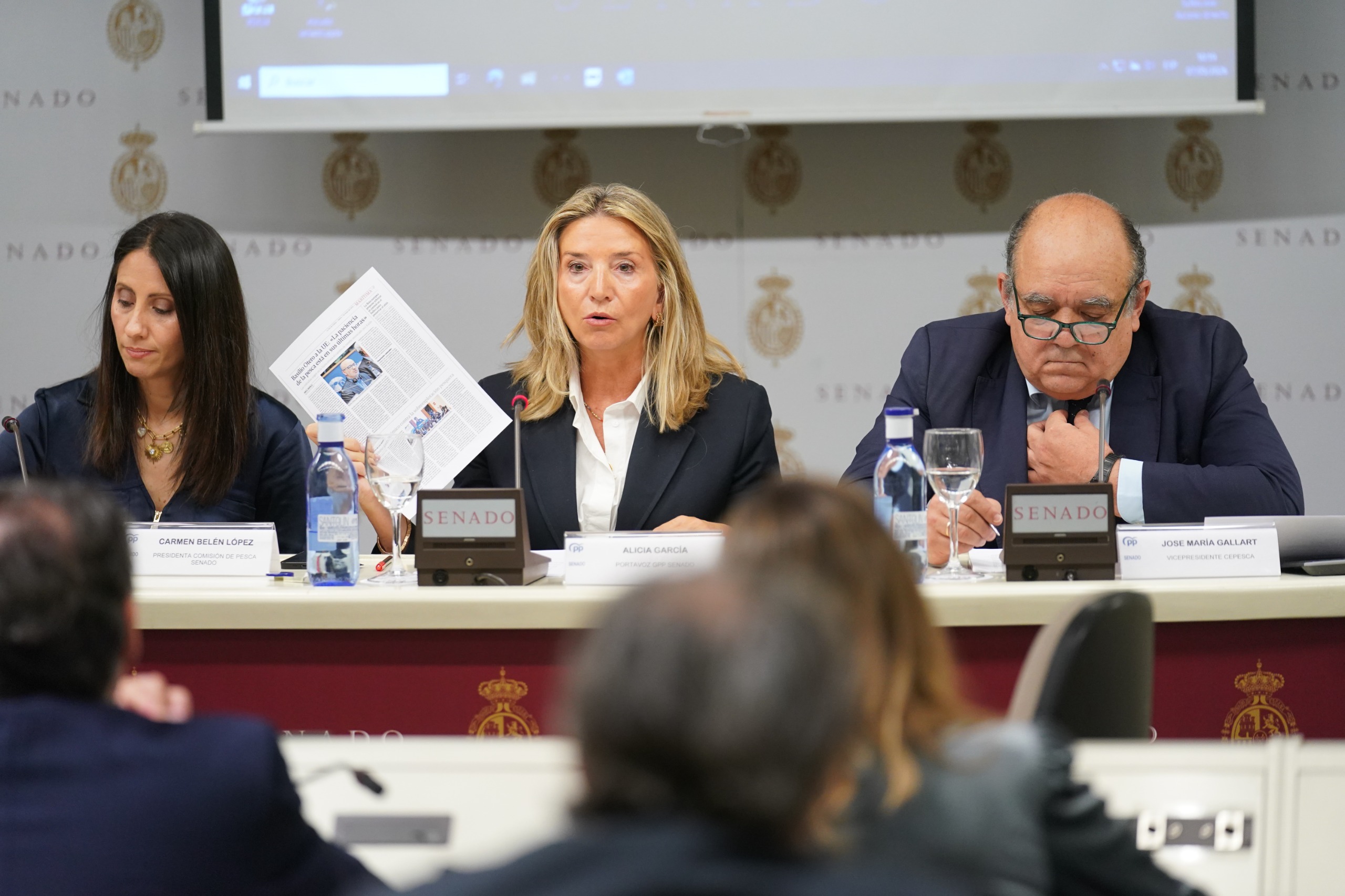 Alicia García: “El futuro del Mediterráneo no puede decidirse desde un despacho y sin contar con los que lo trabajan cada día”