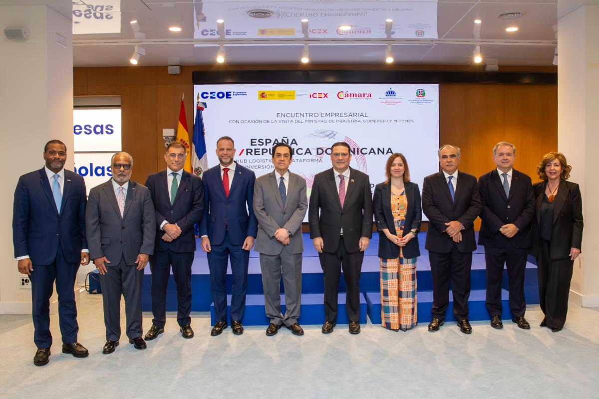El ministro de Industria, Comercio y Mipymes de República Dominicana presenta oportunidades de negocio en el país|CEOE