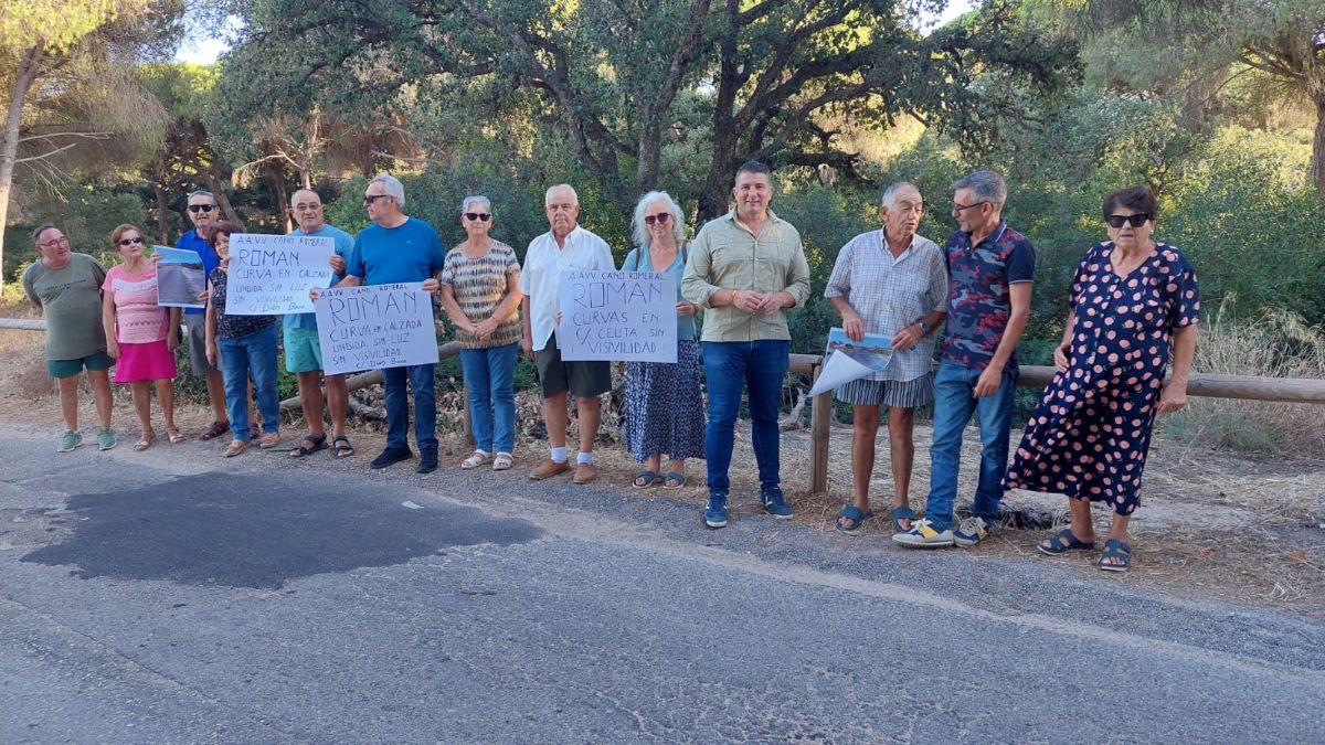 VOX solicita medidas en el entorno de los caminos de Ceuta y Dios Baco para garantizar la seguridad vial y la integridad de los vecinos