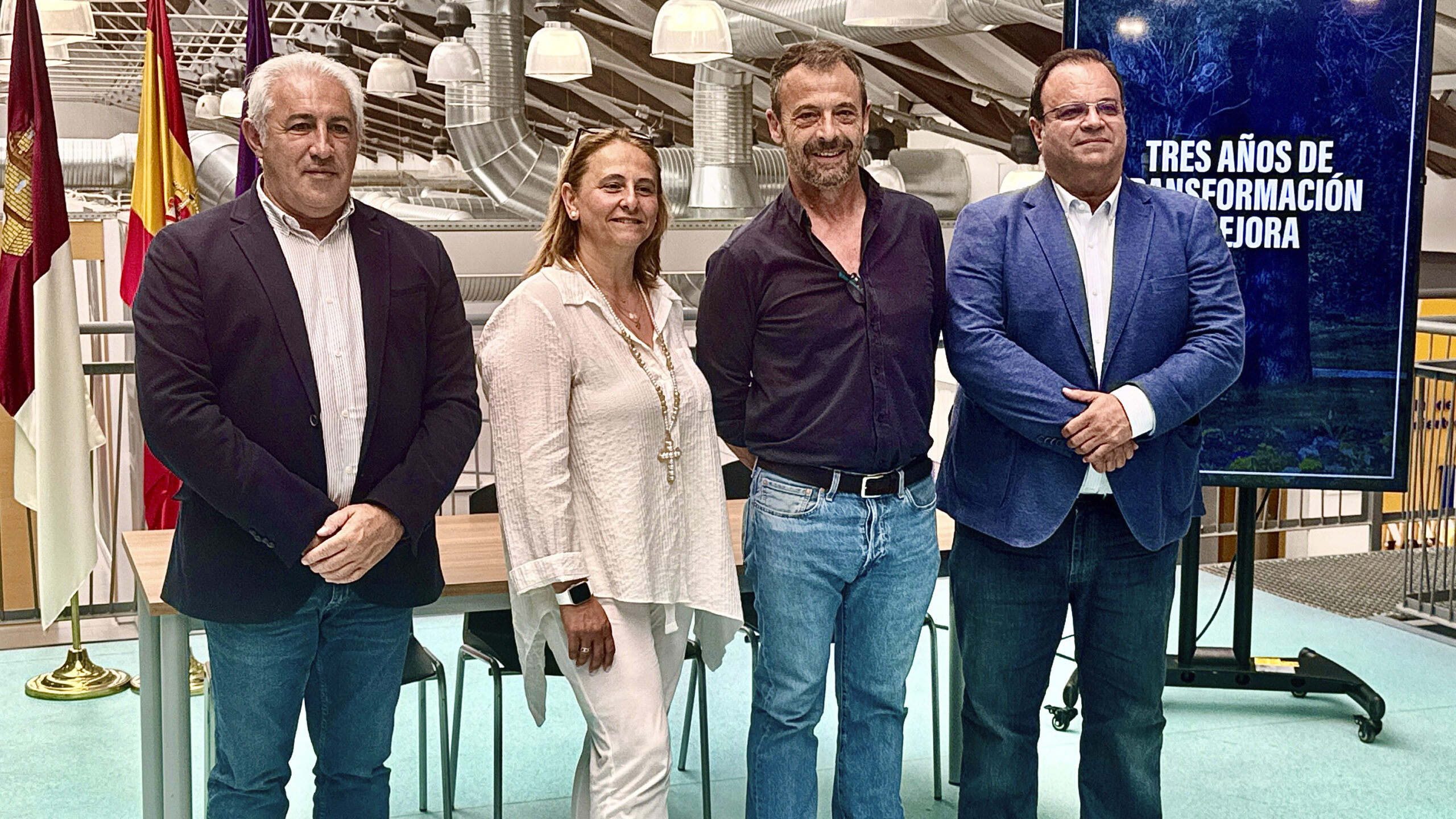 VOX cumple: el 90% de su programa ejecutado en tres años al frente de Seguridad, Turismo y Comercio, Bienestar Social y Cultura en Guadalajara