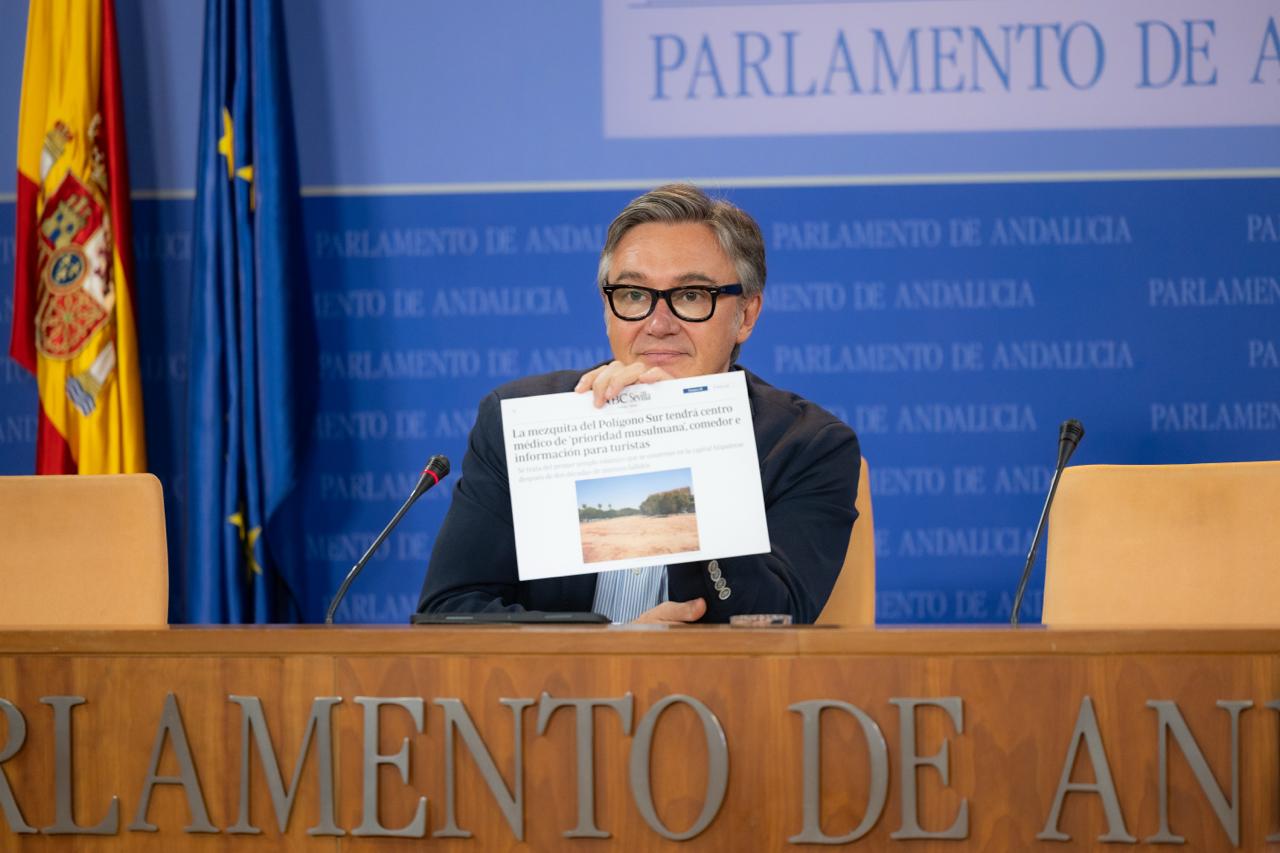 VOX se opone a la construcción de un macrocentro islámico en Sevilla: “Llevaremos a cabo todas las acciones jurídicas, políticas y administrativas necesarias”