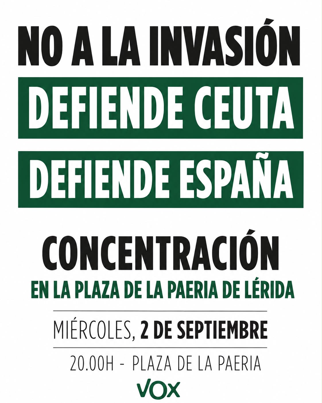 VOX pide que la bandera de Ceuta ondee en los ayuntamientos asturianos el próximo 2 de septiembre