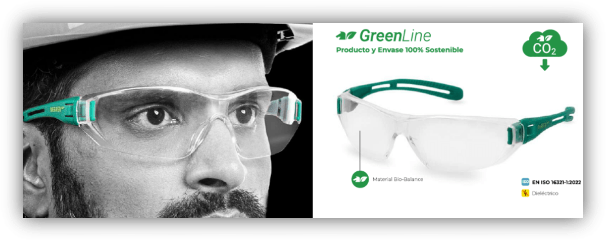Ecodiseño y economía circular aplicados a gafas de seguridad