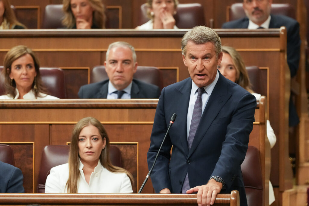 Feijóo, en la Sesión de control al Gobierno 16.09.2026