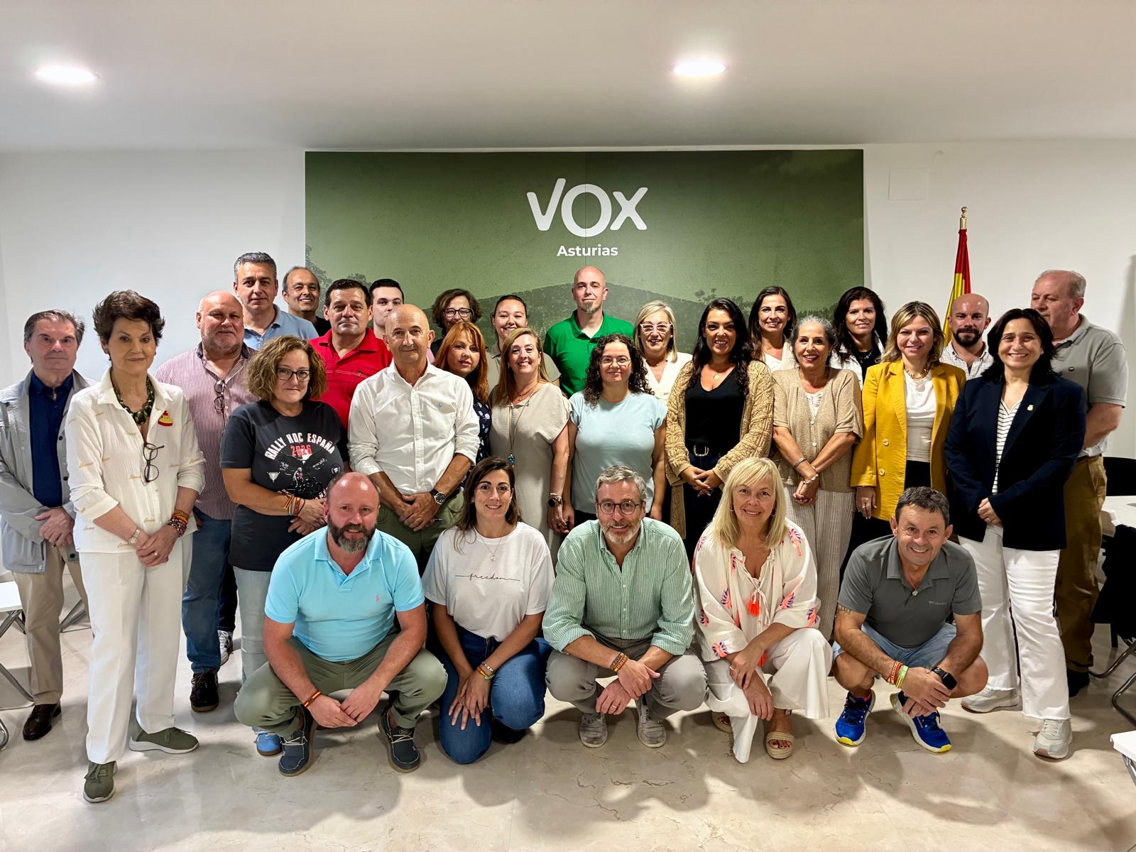 VOX Asturias arranca el curso político con la vista puesta en 2027: “Tenemos ilusión, fortaleza y un proyecto para cambiar Asturias”