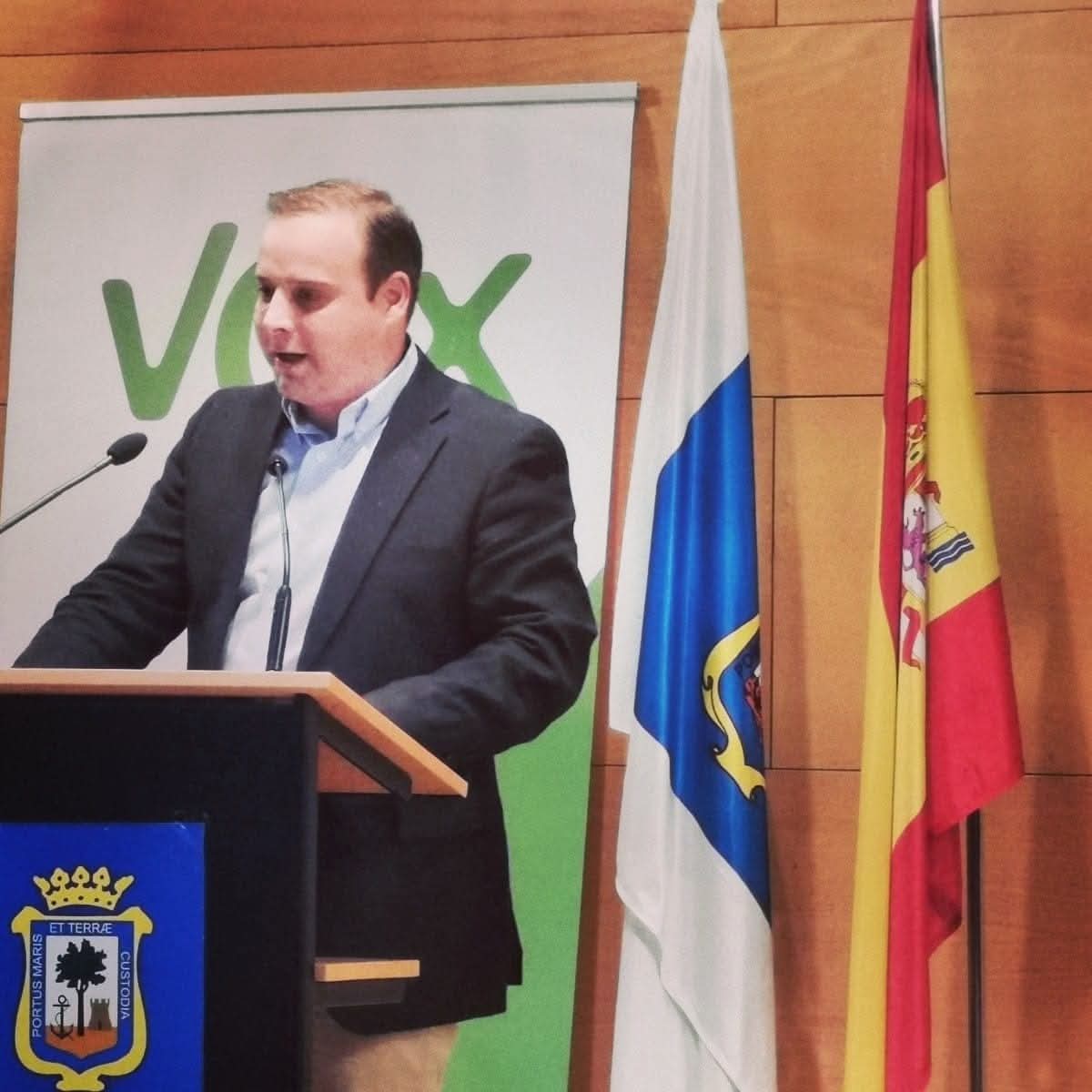 Carlos Bermejo Martins es el candidato de VOX al Senado por Huelva