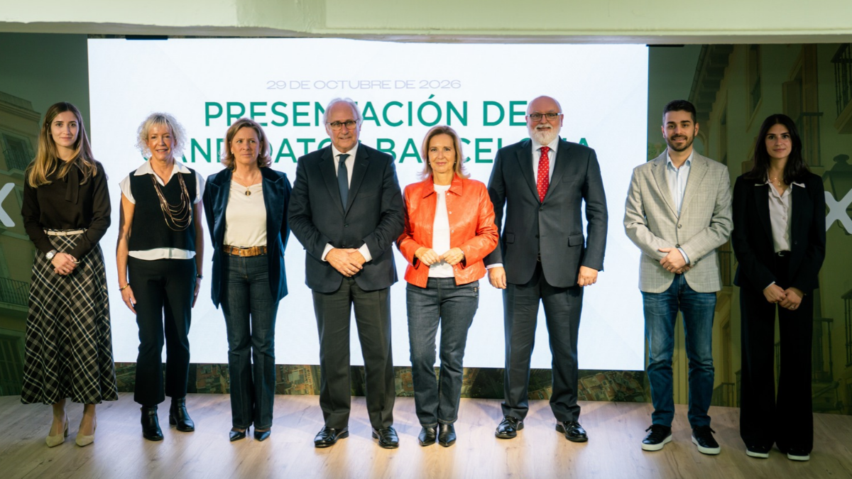 VOX presenta sus candidatos por Barcelona y reclama un cambio político que devuelva las instituciones al servicio de los españoles