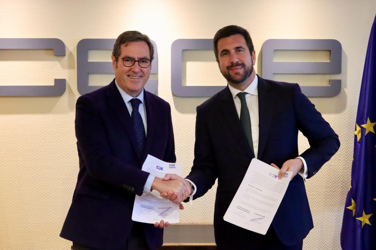 COX se incorpora a CEOE